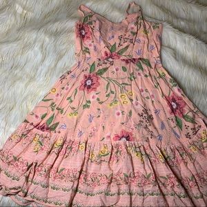 Old Navy Jr floral Peach dress